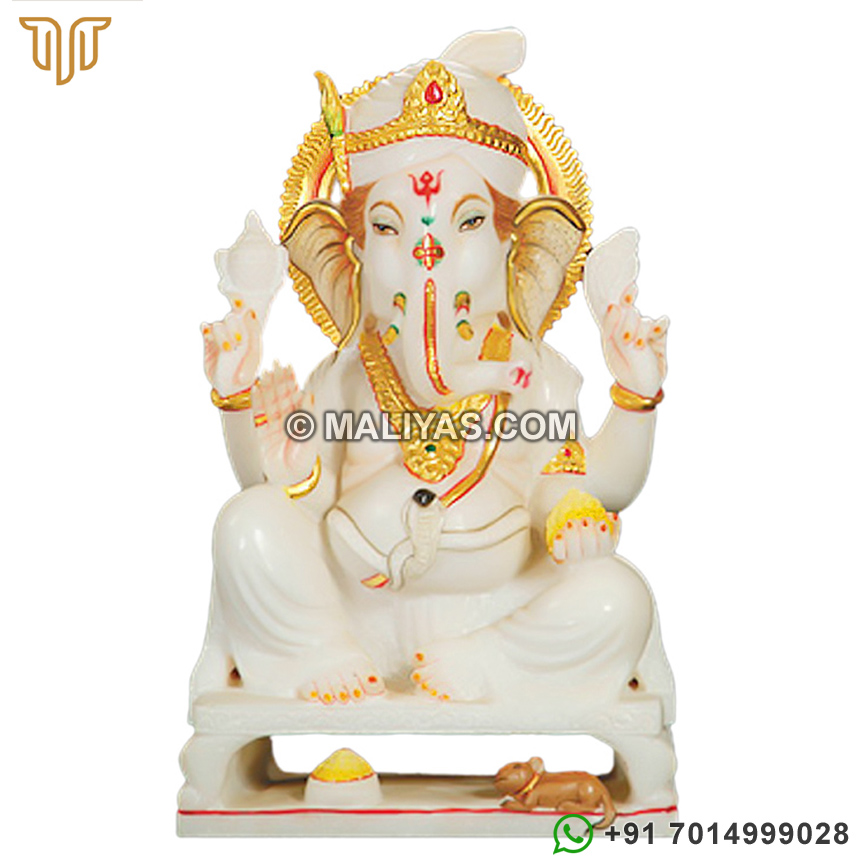 Marble Ganesh Statue online buy marble ganesh statue price MSGN287