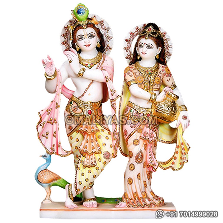 Marble Radha Krishna Statue Marble Radha Krishna Murti Exporter From Jaipur Msrk225