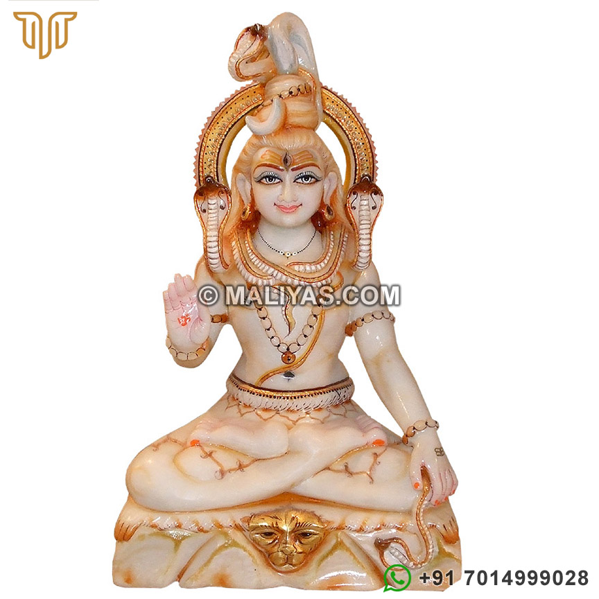 Marble Gori Shankar Murti in Jaipur, Rajasthan, India Maliyas MSSP163