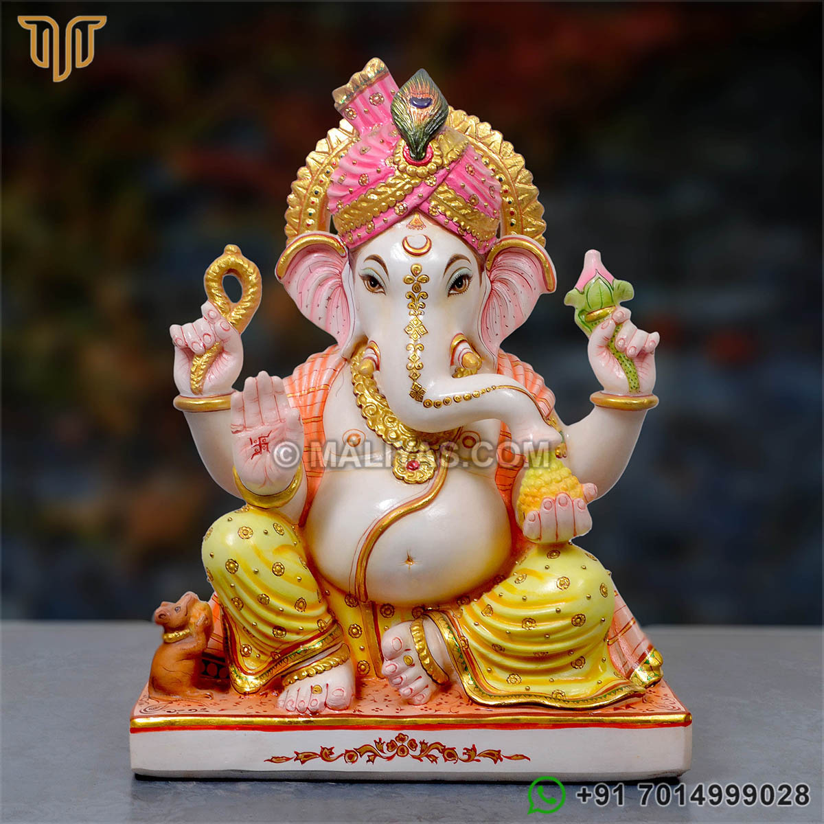 Marble Ganesha Moorti