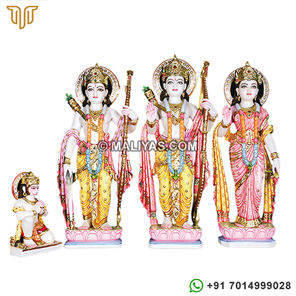 Ram Darbar Statue from Marble Stone