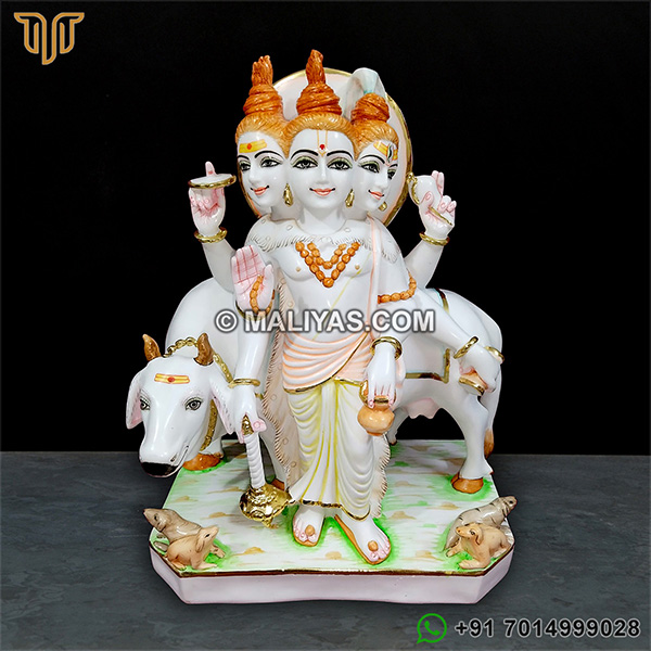 Artificial Marble Dattatreya Moorti