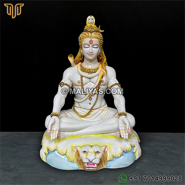 Artificial Marble Lord Shiva Murti