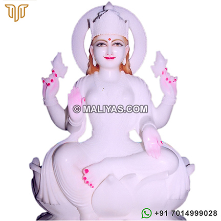 Beautiful Goddess Laxmiji from Marble