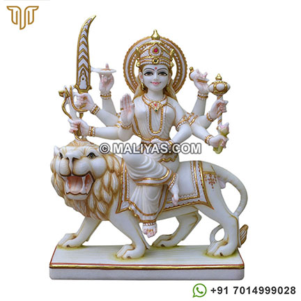 Beautiful Maa Amba from Marble