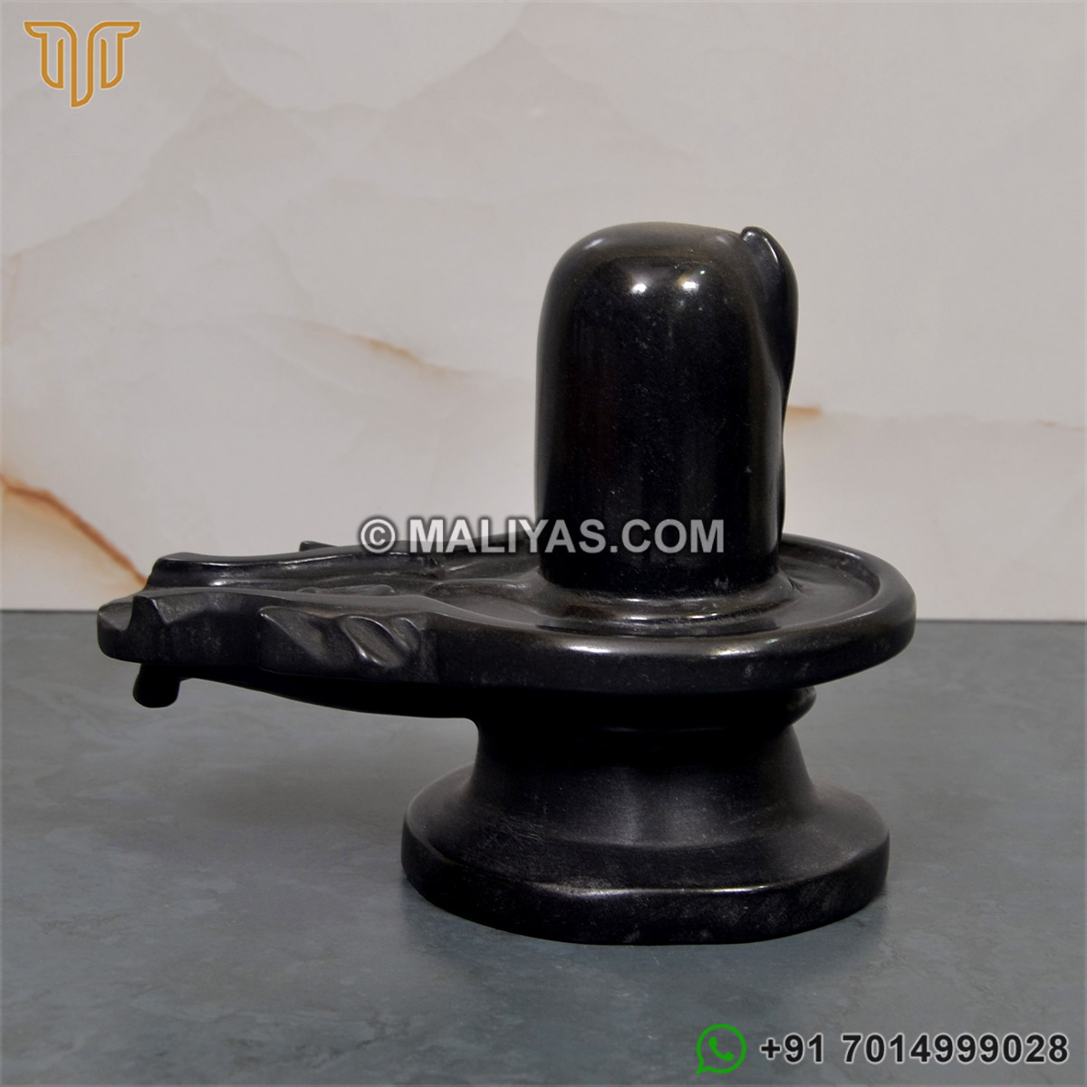 Black Marble Shivling 