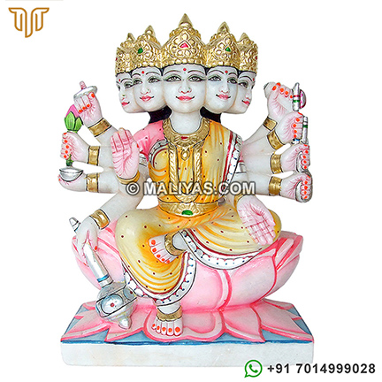 Gayatri ji statue from Marble Stone