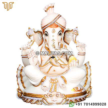 God Ganesh Murtis from marble stone
