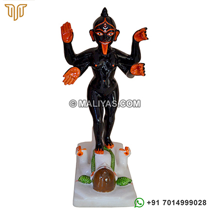Goddess Dakshineswar Kali Maa Hindu marble Statues