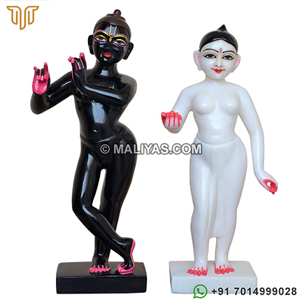 Iskcon Marble Radha Krishna Moorti