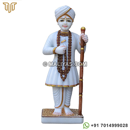 Jalaram Bapa Marble Statue