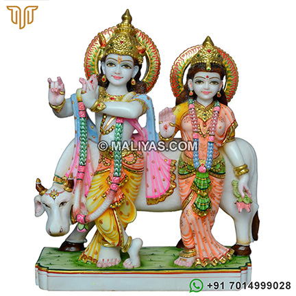 Lord Gau Radha Krishna Statue