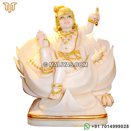 Lord Gopal Krishna Murti from Marble Stone