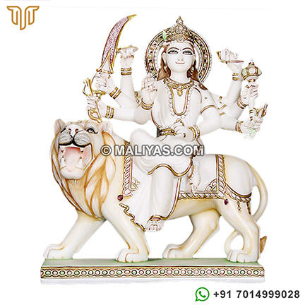 Maa Ambaji Hindu marble Statues