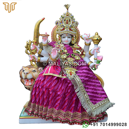 Maa Ambaji Hindu marble Statues