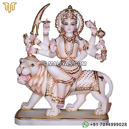 Maa Ambaji murti from Marble