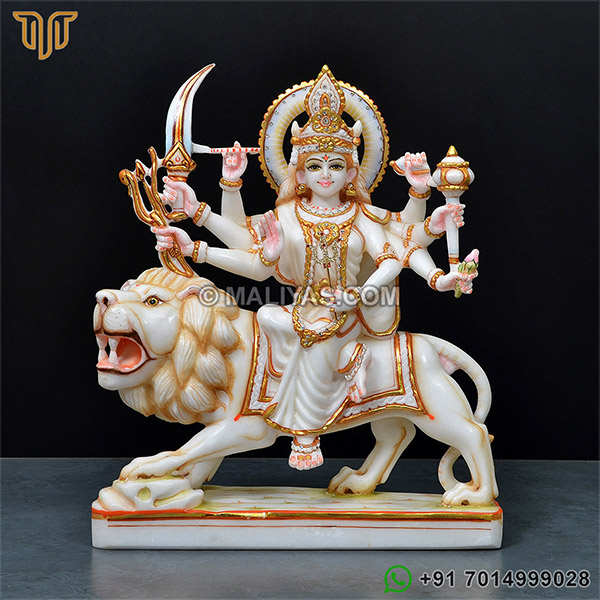 Marble Ambe Maa Murti