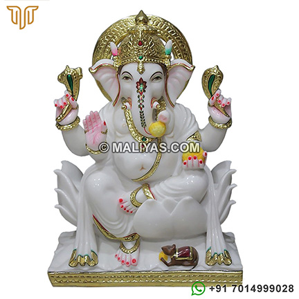 Marble Ganesh God Statues