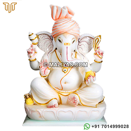 Marble Ganesh Moorti from Jaipur