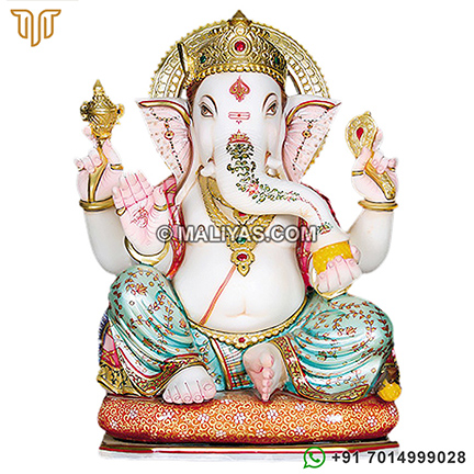 Marble Ganesh Murti