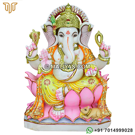 Marble Ganesh ji Statue