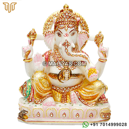 Marble Ganesha Statue