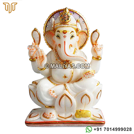 Marble Ganesha Statue