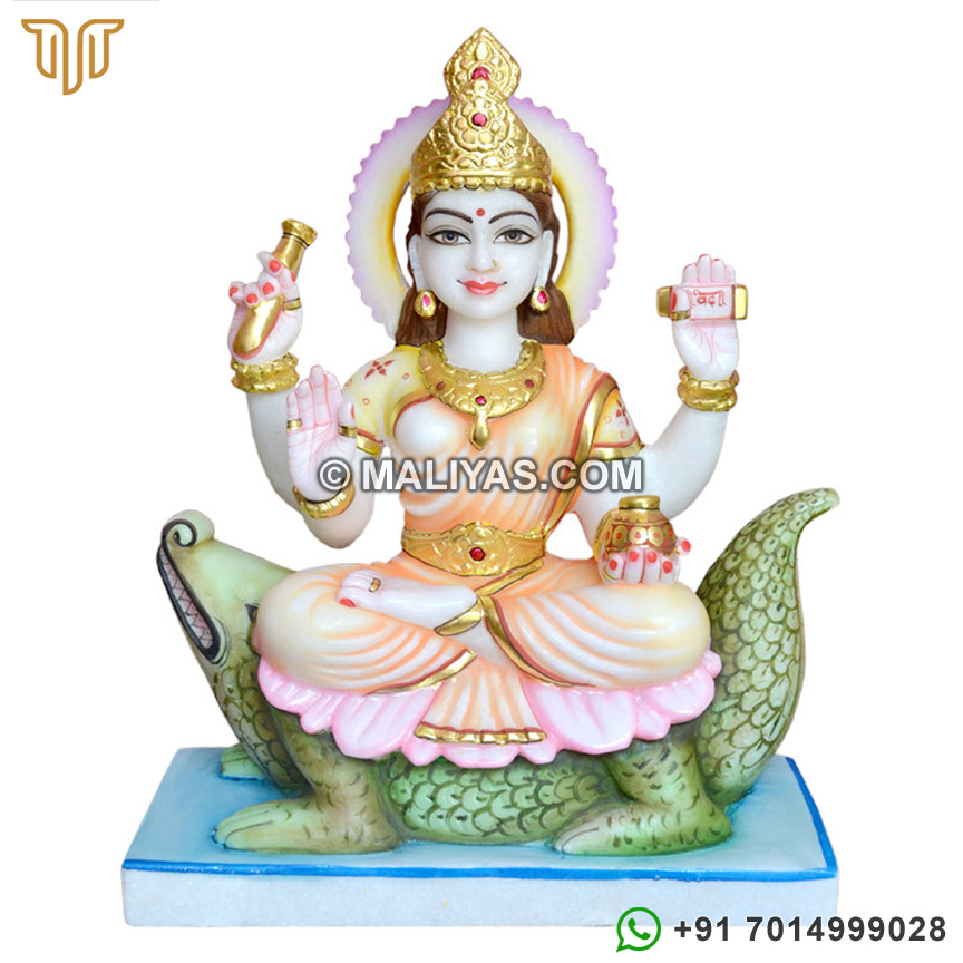 Marble Ganga ji Idol