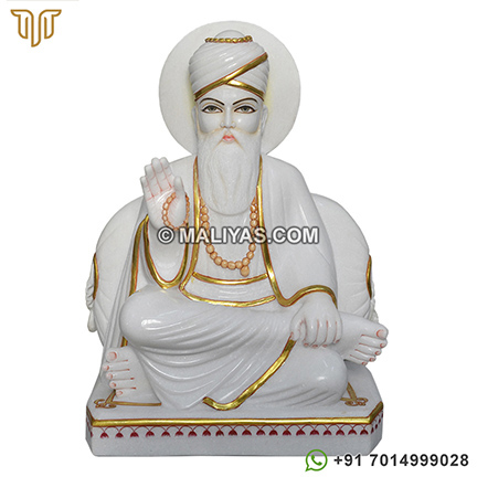 Marble Gurunanak Moorti