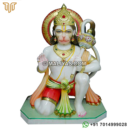 Marble Hanuman Idol