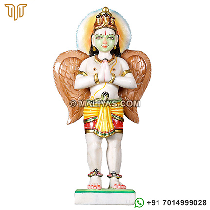 Marble Lord Garuda Statues