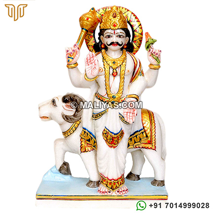 Marble Mangal Navagraha Statue