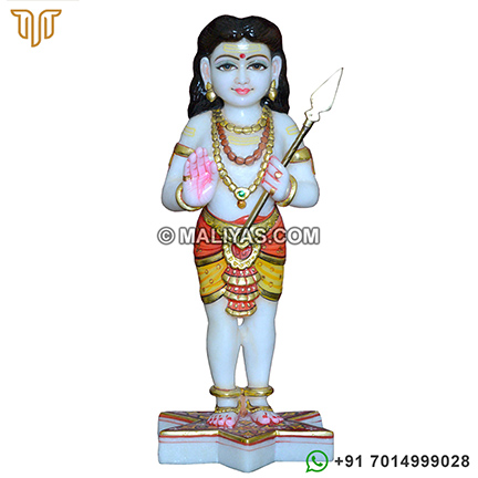 Marble Murugan Idols