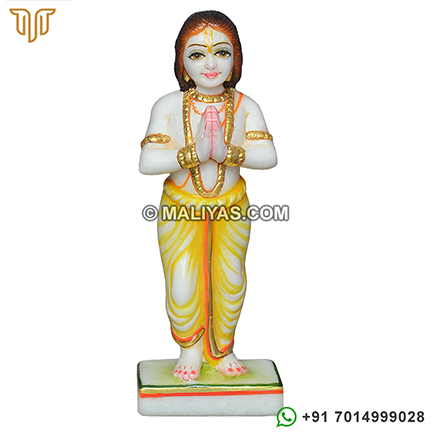 Marble Narasimha Bhakt Prahlad Statue