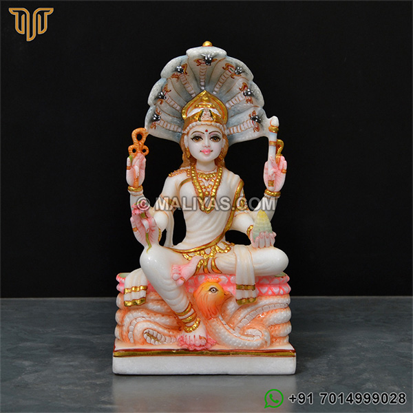 Marble Padmavati Idol