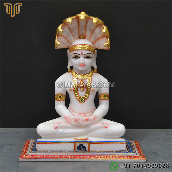 Marble Parshwanath Idol