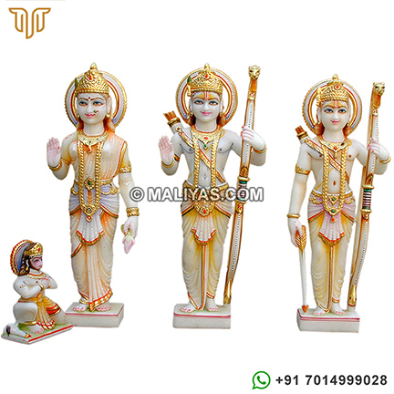 Marble Ram Darbar Murti 