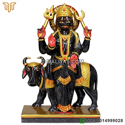 Marble Shani Navagraha Murti