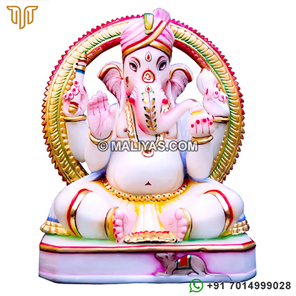 Marble Statue of Lord Ganesha