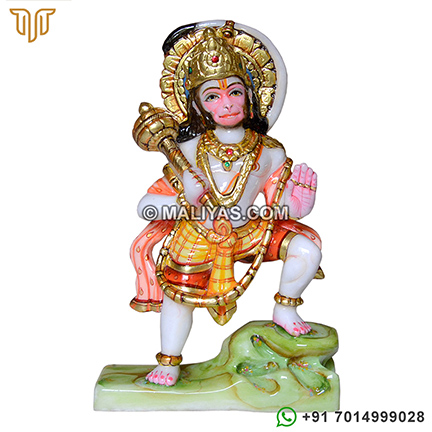 Marble Statue of Lord Hanuman