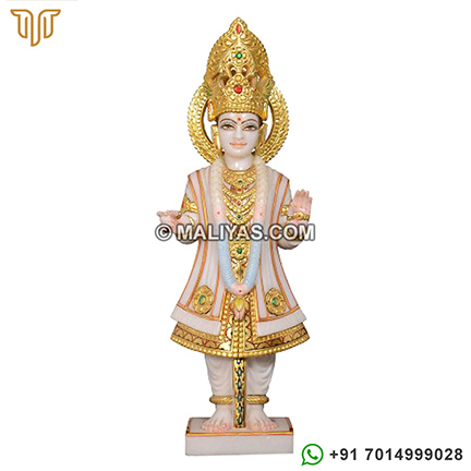 Marble Statue of Swami Narayan Bhagwan