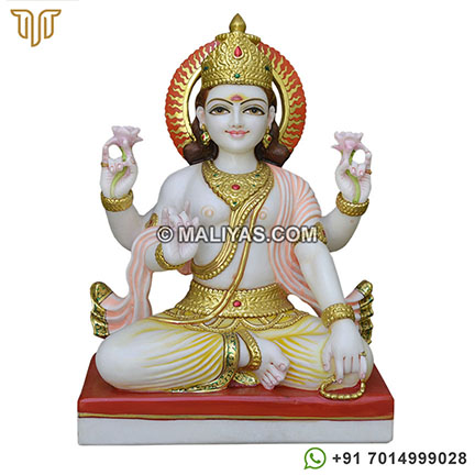 Marble Surya bhagavan Moorti 