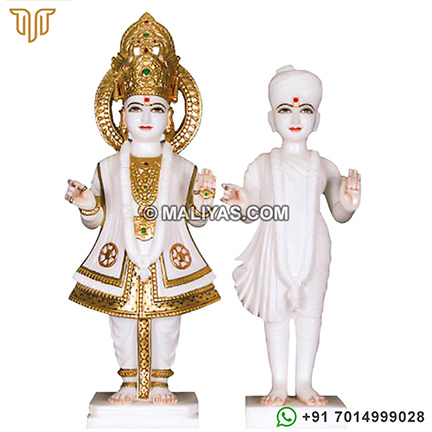 Marble Swami Narayan Statues