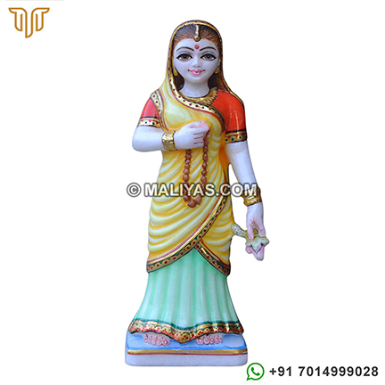 Marble Virbai Statue