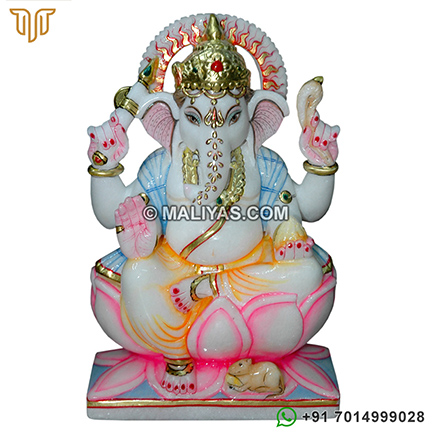 Marble ganesh murti online shopping