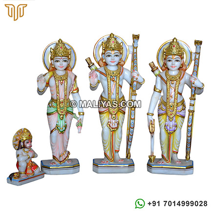 Ram Darbar Statue Carved out in Marble