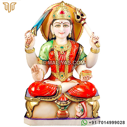 Santoshi Mata Murti from makrana marble