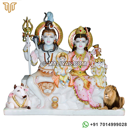 Shiv Parvati Sculpture