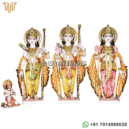 Superior quality Marble Ram Darbar Statue