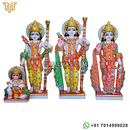 Superior quality Marble Ram Darbar Statue